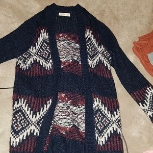 Hollister Tribal Print Cardigan